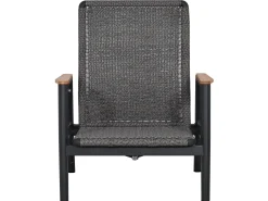 Loungesessel verstellbar Fairfield Aluminium Rope Teak