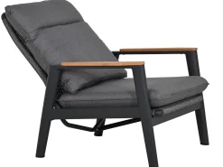 Loungesessel verstellbar Fairfield Aluminium Rope Teak
