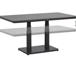 Loungeset Fairfield 5-teilig multifunktional Aluminium Rope Teak