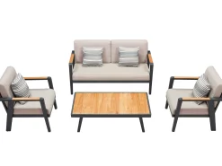 Loungeset Regency Alu-Teak Small Sofa