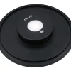 Lounge Tisch Cosilumia round Teak black mit Solar LED Ø52x60cm