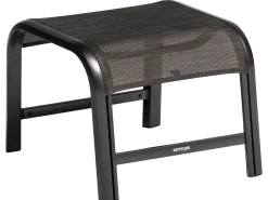 MEMPHIS Hocker Aluminium Outdoorgewebe anthrazit/bronze
