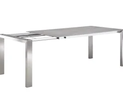 Mono Ausziehtisch Edelstahl Dekton 180/240x100cm