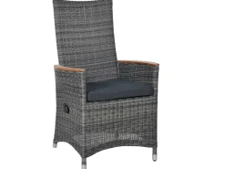 Move-Positionssessel Long Island Geflecht stone