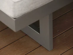 New Holly Dining Lounge anthrazit mit Auflage seidengrau