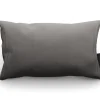 Outdoor Kissen Zierkissen sunproof® Rib Ash Grey