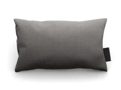 Outdoor Kissen Zierkissen sunproof® Rib Ash Grey