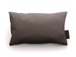 Outdoor Kissen Zierkissen sunproof® Rib Taupe 50 x 30 cm
