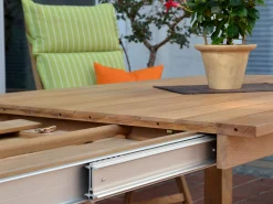 Premium Deluxe Teakholz Ausziehtisch Chatrium 160/260x100cm