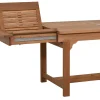 Premium Deluxe Teakholz Doppel-Ausziehtisch Leaf 160/210/260x90cm