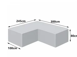 Premium Select Abdeckung für Eck-Lounge L-förmig 245x300cm