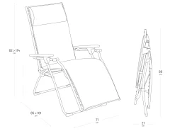 Relax Liege Evolution BeComfort 4-teiliges All-in-one Set