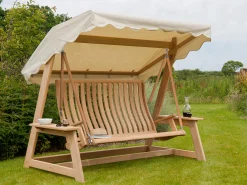 Roble Hollywoodschaukel Swingseat Dach ecru