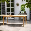 Roble Holz Ausziehtisch Extending Table 200-288x103cm