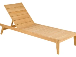 Roble Holz Gartenliege Adjustable Sunbed Tivoli