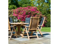 Roble Holz Gartenstuhl Ascot Recliner