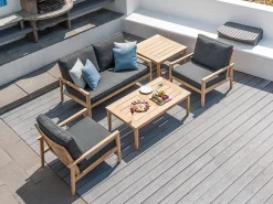 Roble Holz Lounge Armchair Sessel Tivoli