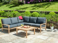Roble Holz Loungetisch Beistelltisch Tivoli 80x80cm