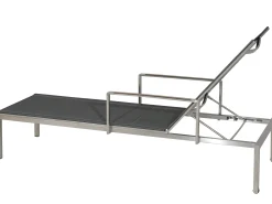 Rollliege Hudson Edelstahl HPL Armlehnen