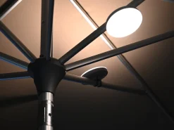 Schirmbeleuchtung Osyrion Spot LED Akku-Licht 4er Set