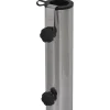 Schirmständer 45kg Granit dunkelgrau Ø50cm Teleskopgriff & Rollen