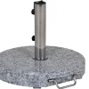 Schirmständer 35kg Granit grau Ø50cm