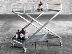 Servierwagen Trolley One Edelstahl Keramik