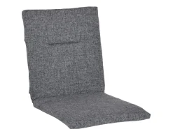 Sesselauflage niedrig Sisal grau 95x46cm