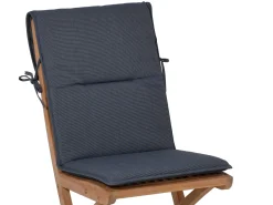 Sitzauflage für Gartenstühle Malibu grey