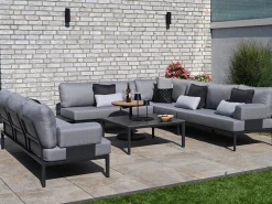 3-Sitzer Aluminium Loungesofa Vinpearl