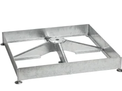 Sockel M4 180kg (ohne Platten) Stahl verzinkt