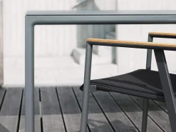 Soft Ausziehtisch Alu Dekton 160 / 220 x 100 cm