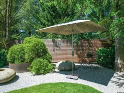 Sonnenschirm ALU-TWIST 240x240cm Stoffqualität 2
