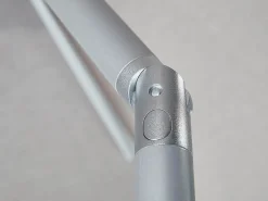 Sonnenschirm Easy-Push Ø300cm silber/charcoal