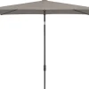 Sonnenschirm SMART anthrazit 210x150cm Stoffqualität 4 461 Taupe