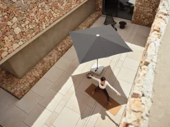 Sonnenschirm VITA® Piana Aluminium seidengrau