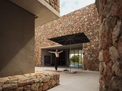 Sonnenschirm VITA® Piana Aluminium seidengrau