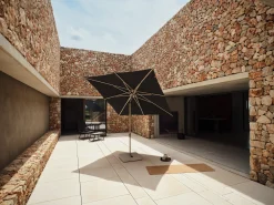 Sonnenschirm VITA® Piana Aluminium seidengrau