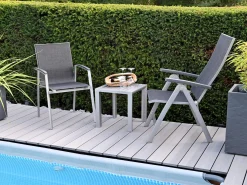 Stapelsessel Aluminium Oriental graphit|anthrazit