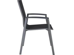 Stapelsessel Aluminium Oriental graphit|anthrazit