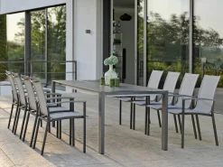 Stapelsessel EVOEE Aluminium anthrazit|silber