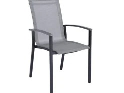 Stapelsessel EVOEE Aluminium anthrazit|silber
