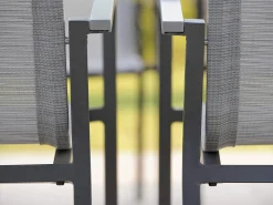 Stapelsessel EVOEE Aluminium anthrazit|silber