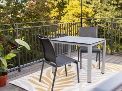 Stapelstuhl Tampa Alu Outdoorgewebe anthrazit/anthrazit