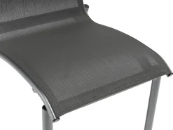Stapelstuhl Tampa Alu Outdoorgewebe anthrazit/anthrazit