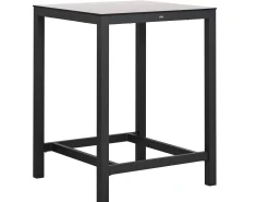 Stehtisch Barolo Aluminium anthrazit HPL 80x80cm