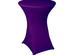 Stehtischhusse stretch violett Ø85cm