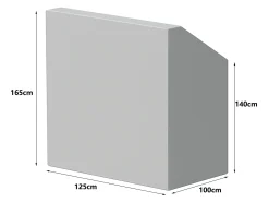 Strandkorb Abdeckung Premium Select bis 125cm Breite