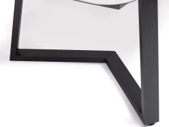 Synchron Ausziehtisch 160/210x100cm Alu anthrazit Glas-Keramik grau