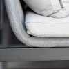Tammo Eckelement Dining-Lounge Alu schwarz matt Textilen